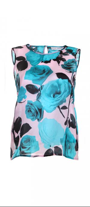 Шелковый топ STYLETRACK, S/M