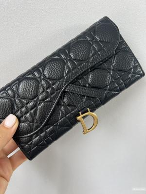 Кожаный кошелёк конверт Стиль CD