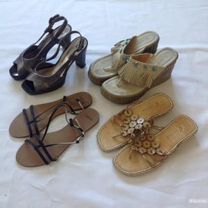 Сет: Босоножки 4 пары, Morgan, Nova, Scent,Dapengnia,  размер 40