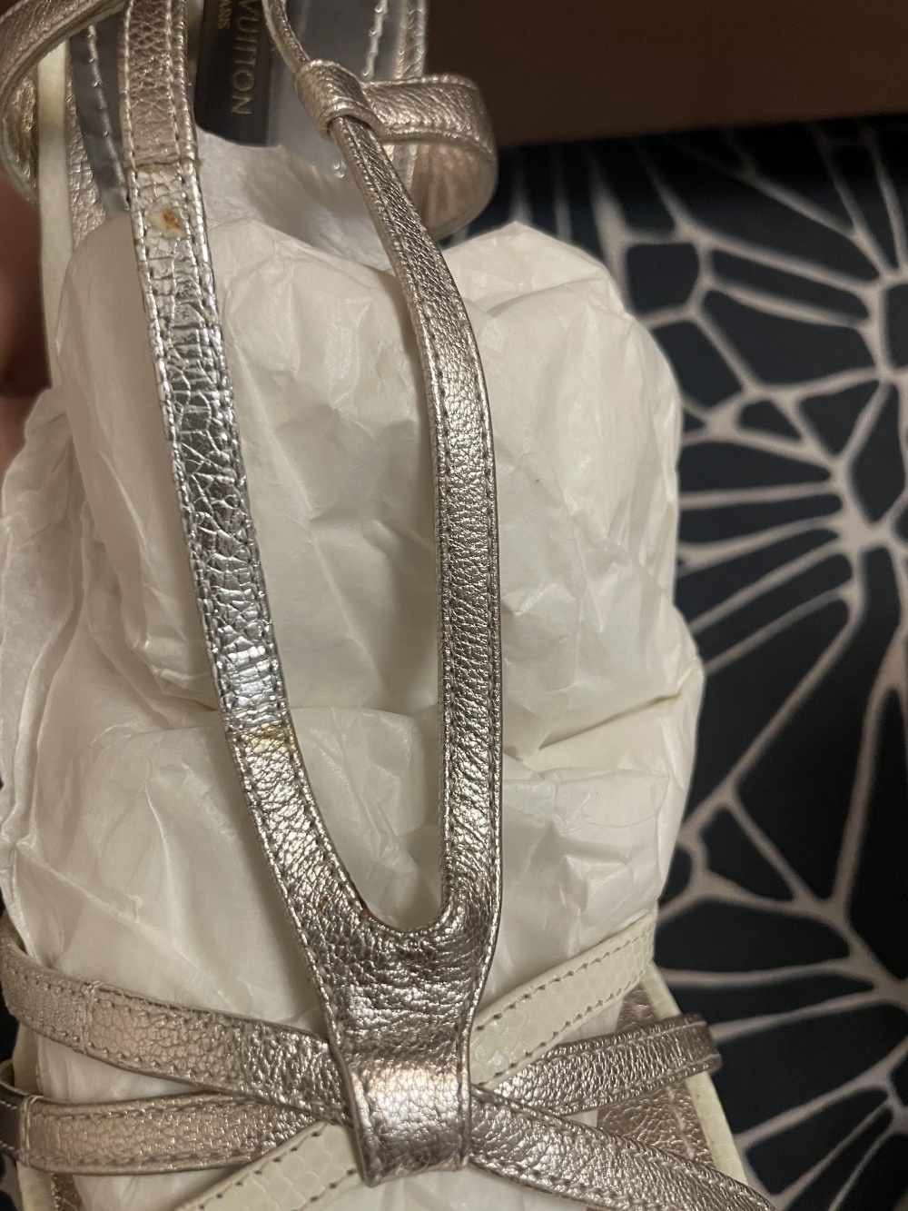 Босоножки Louis Vuitton, 41 евро (40 рос)