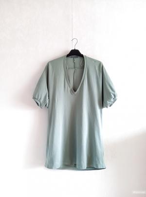 Толстовка футболка ZARA оверсайз, М