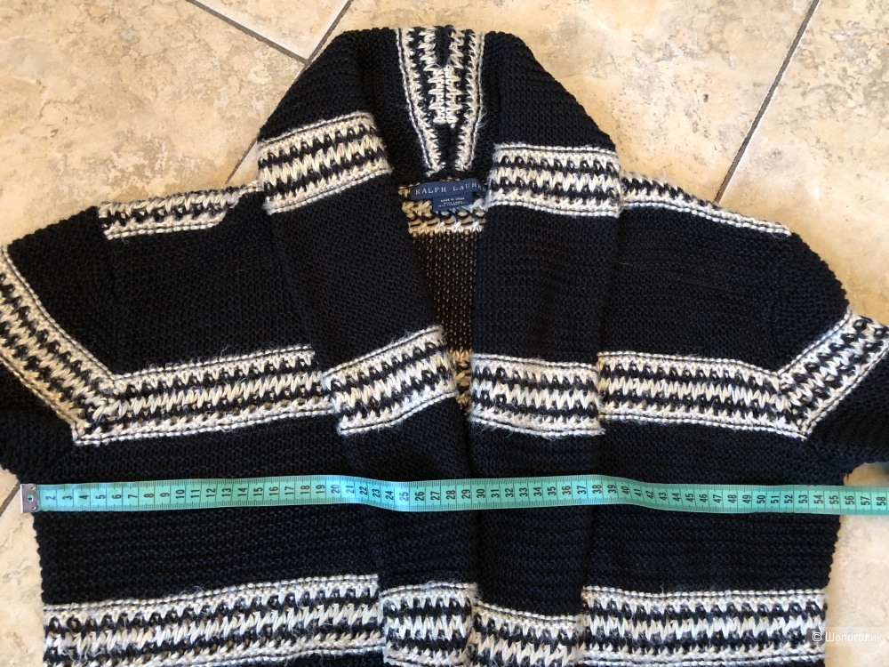 Кардиган лен/шелк Ralph Lauren Blue Label, размер M