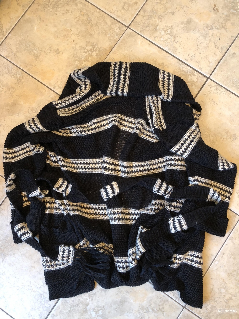 Кардиган лен/шелк Ralph Lauren Blue Label, размер M