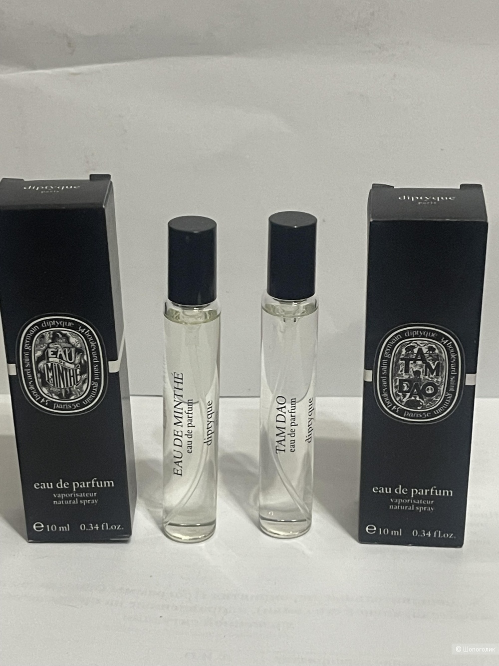 Diptyque сет фирменных тревелов 2*10ml