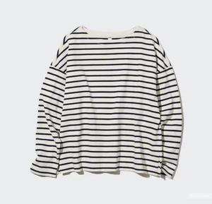 Рубашка в полоску от Uniqlo размер L