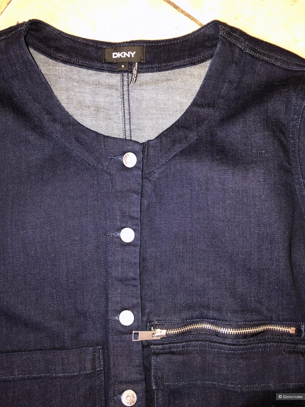 Джинсовый жакет DKNY, размер XL