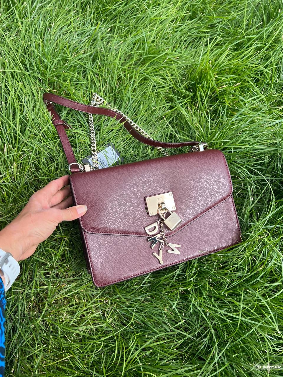 Кожаная сумка DKNY Elissa, размер Large