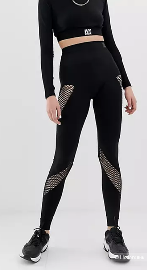 Спортивные леггинсы с сетчатыми вставками Ivy Park Active, S-M