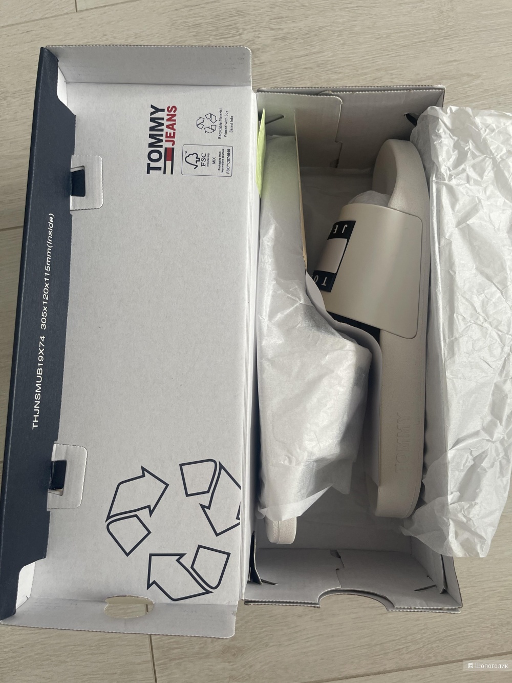 Тапочки Tommy Hilfiger 38,5-39