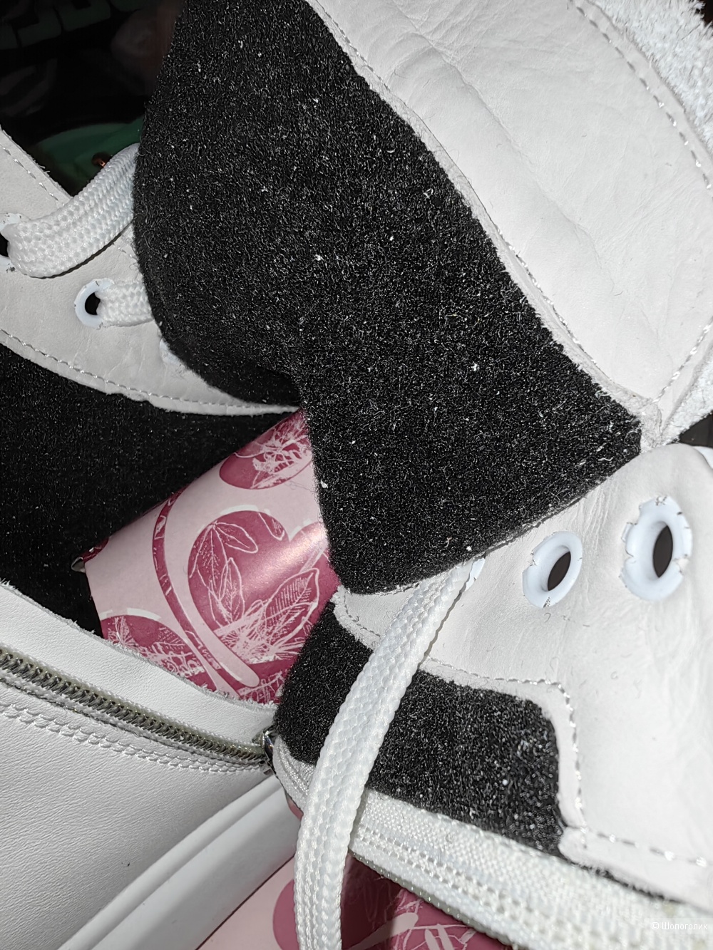 Кеды кожаные  TRIFOGLIO ROSSO  размер 39