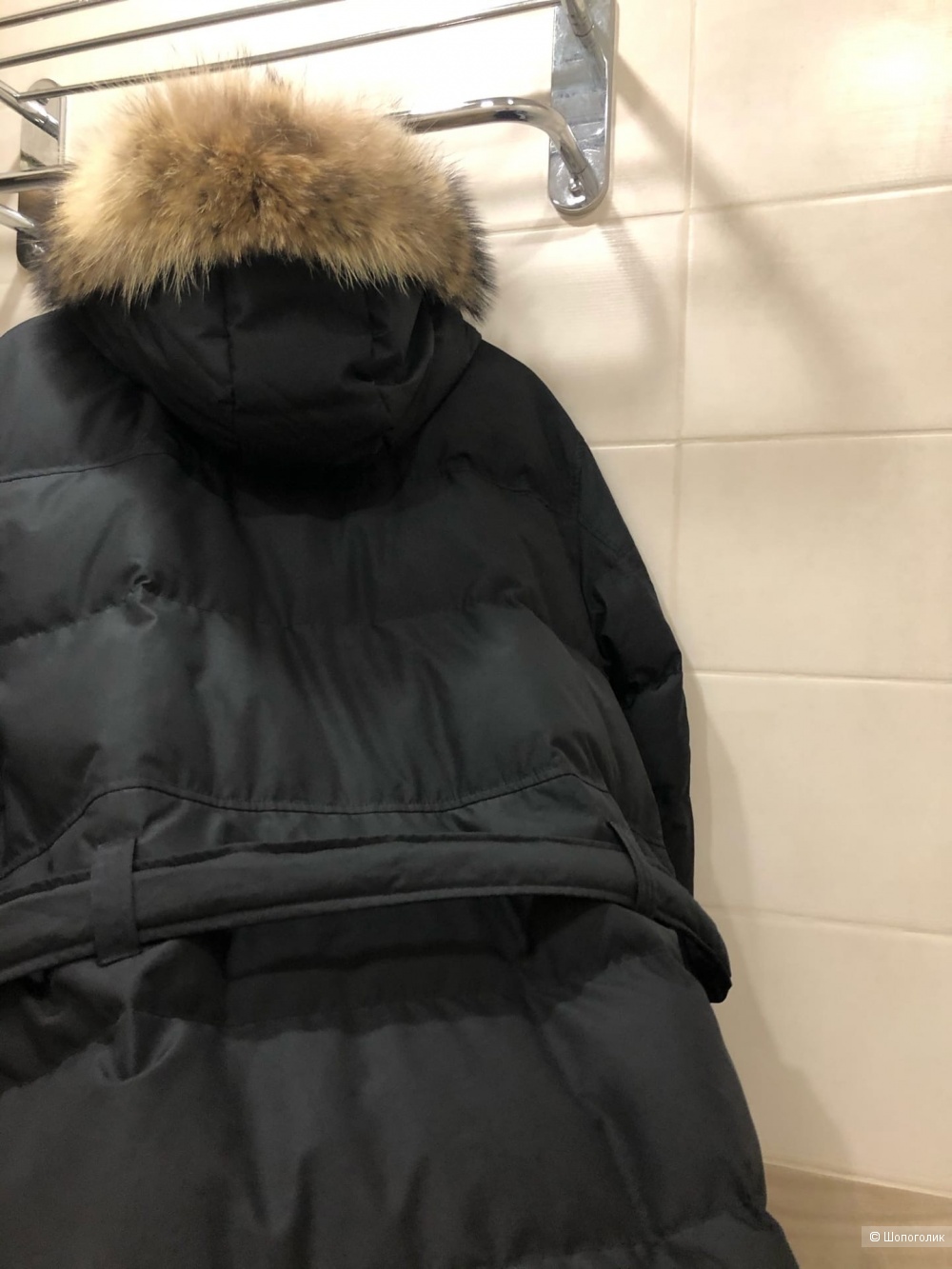 Пуховое пальто Rene Lezard.Размер 52-54.