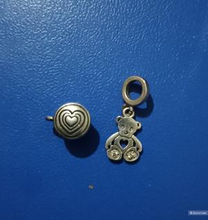 Шармы no name, серебро 925°