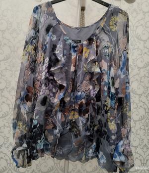 Шелковая блуза Caroline Biss, размер росс 50/52/54