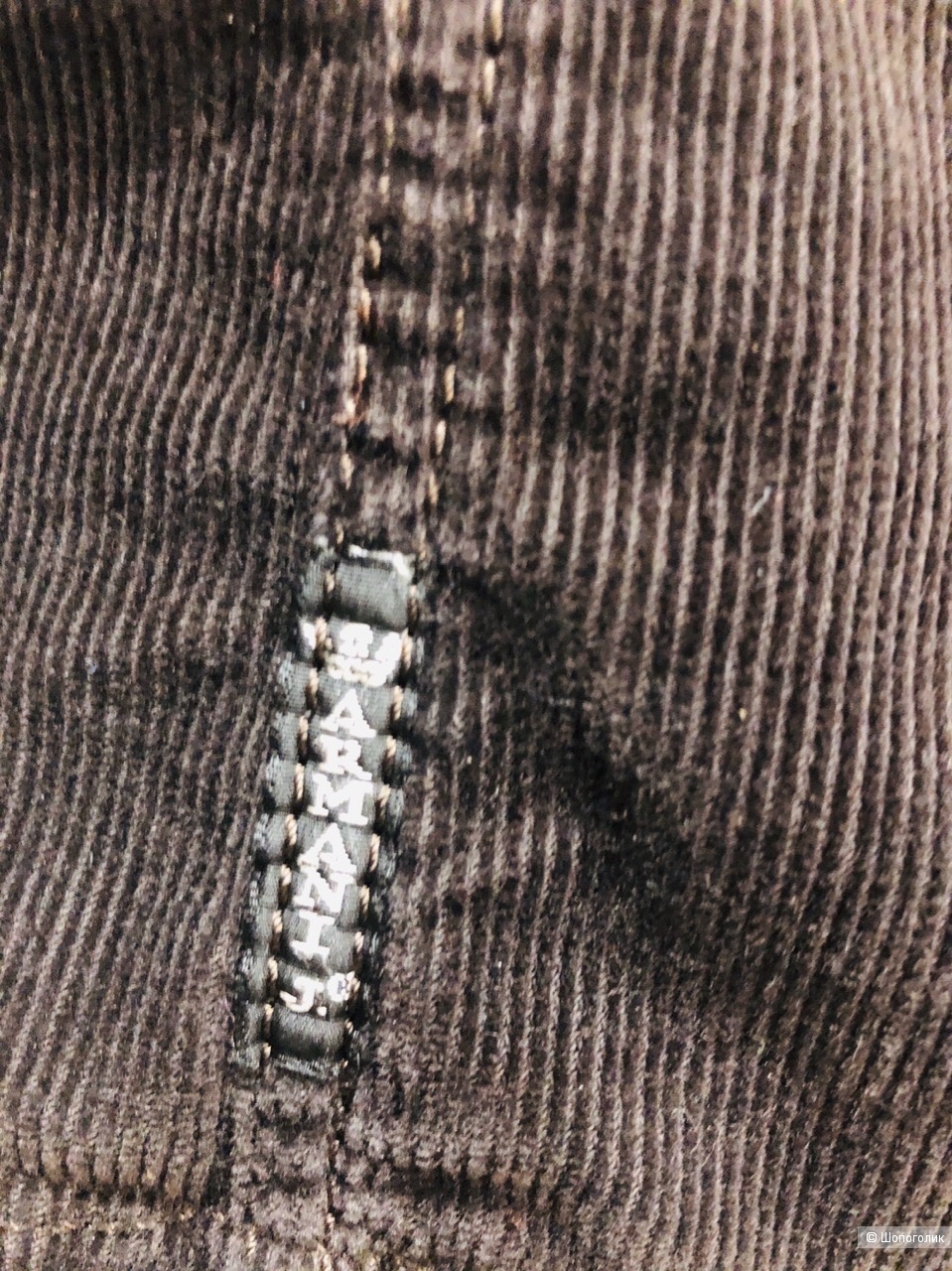 Пиджак вельветовый Armani Jeans 48 р-р