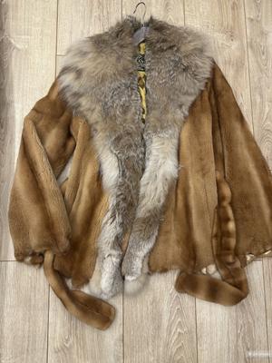 Шуба норка с рысью на 42-44