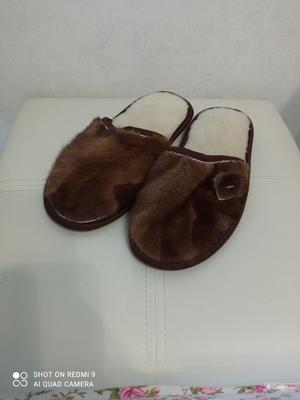Тапочки меховые no name, 38-39.