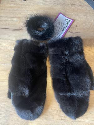 Норковые вырежки one size