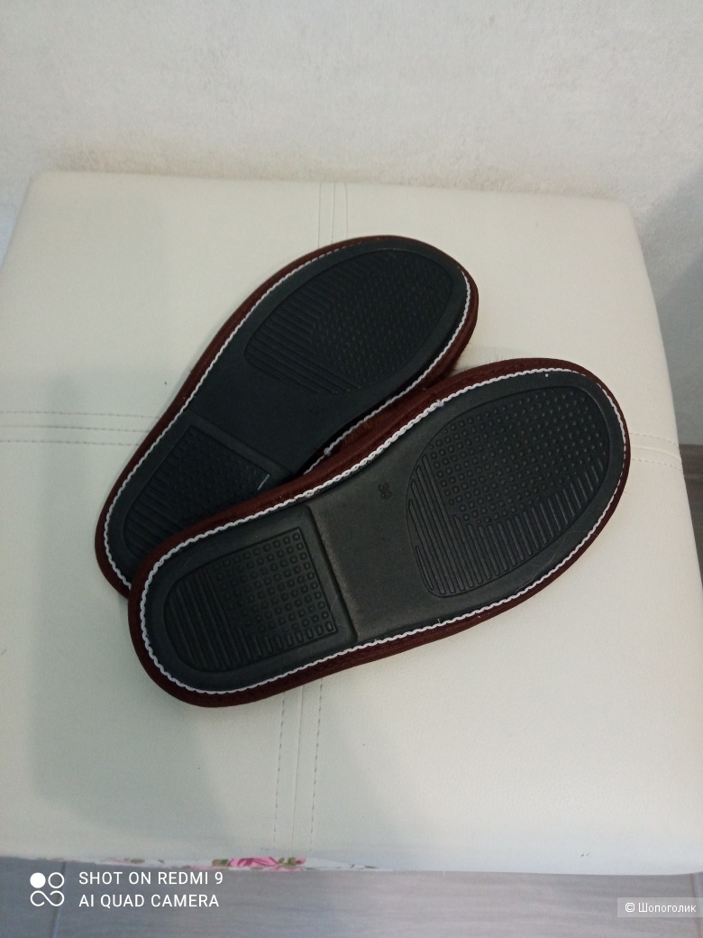 Тапочки меховые no name, 38-39.