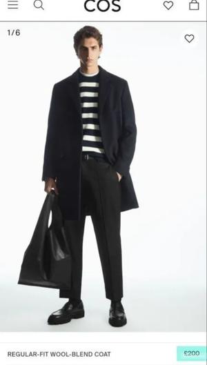 Пальто COS р: EUR 46 UK36R наш 46-46/48