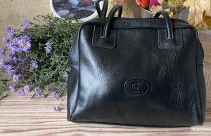 Сумка Creaciones Kamal черная, небольшая