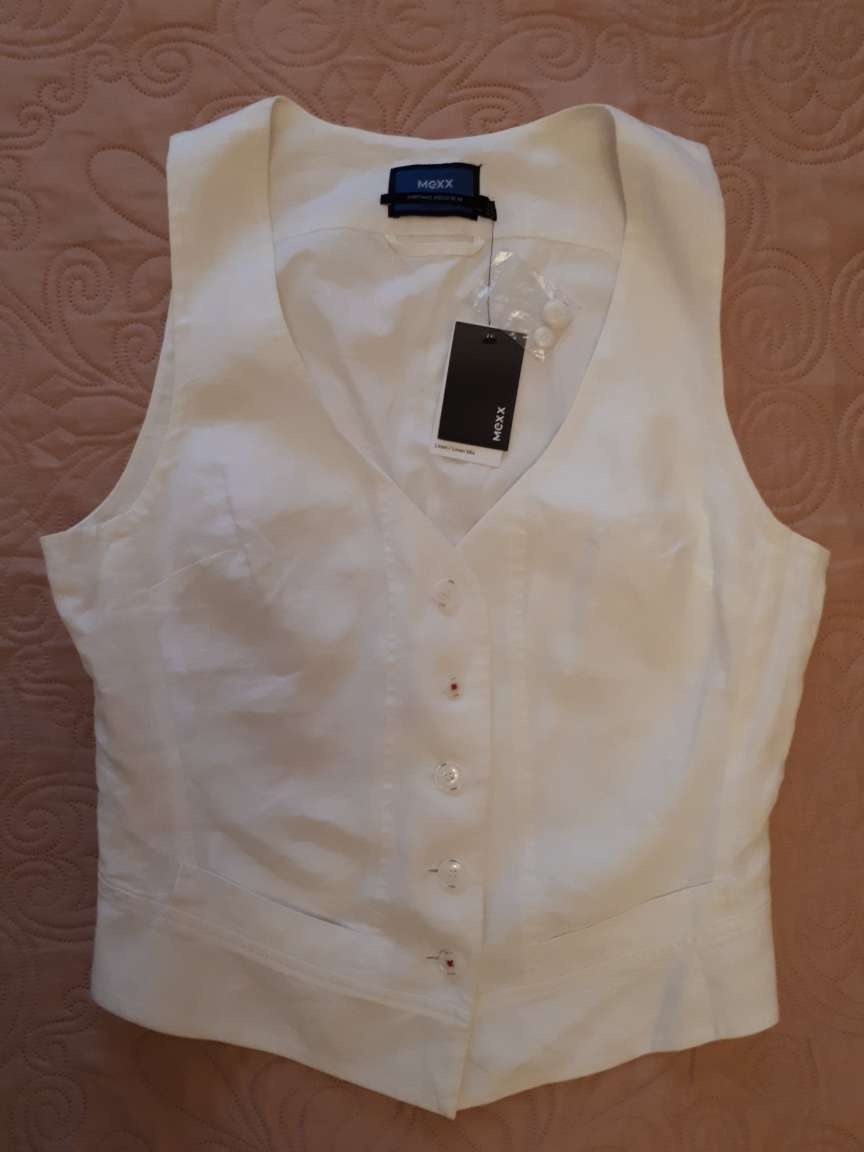 Льняной жилет MEXX размер 48 (рус)