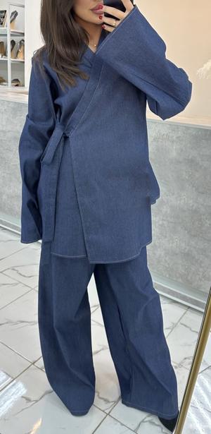 Джинсовый костюм no name 42-46