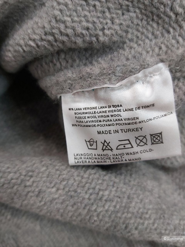 Свитер мужской La Martina новый, с молнией XXL