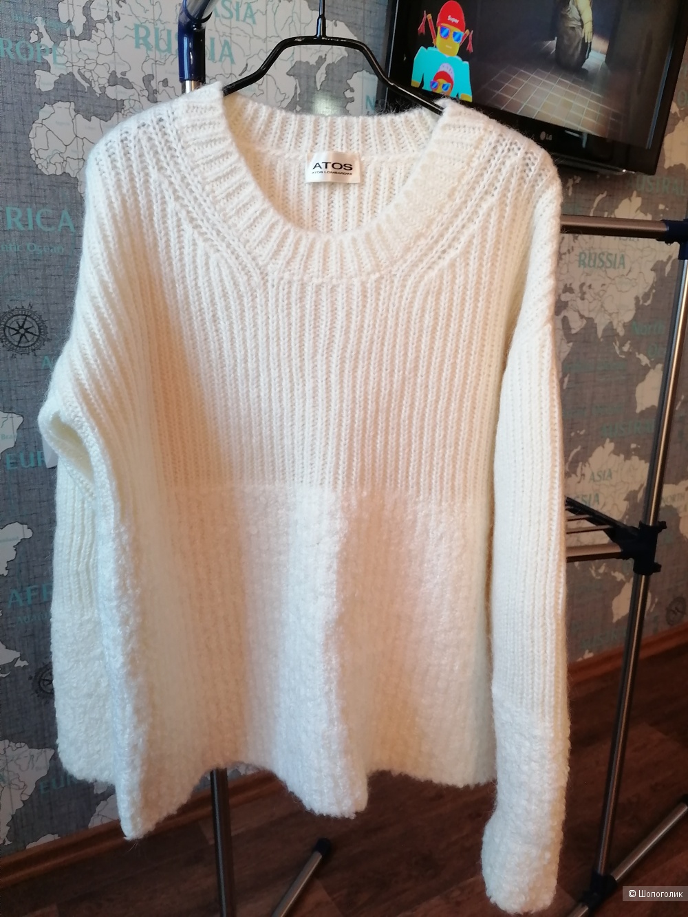 Свитер. ATOS LAMBARDINI. 46-48 р.