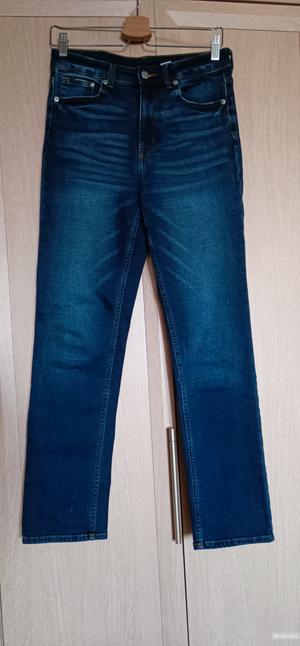 Теплые джинсы H&M, 36 (большемерят)