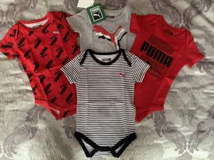 Сет из 4 боди Puma, 6-9 месяцев