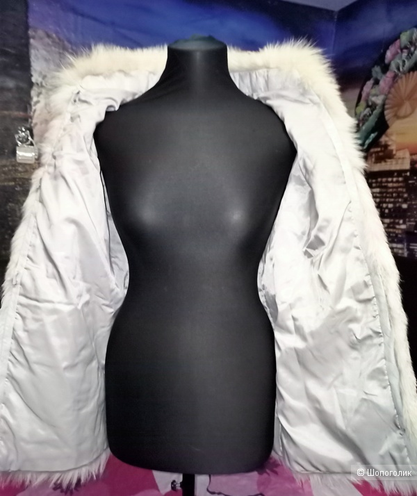 Шубка Sаga Fox песец / D38