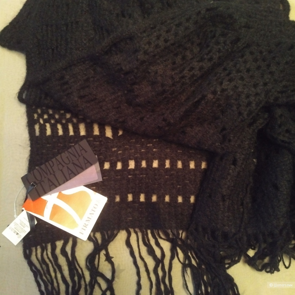 Шарф бренда COMPAGNIA ITALIANA, размер 66 х 188 см