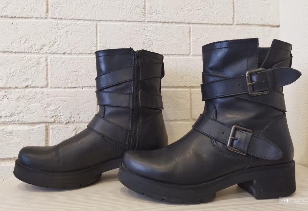 Ботинки высокие полусапоги ботильоны Wortmann (Tamaris) р.37,5-38,5