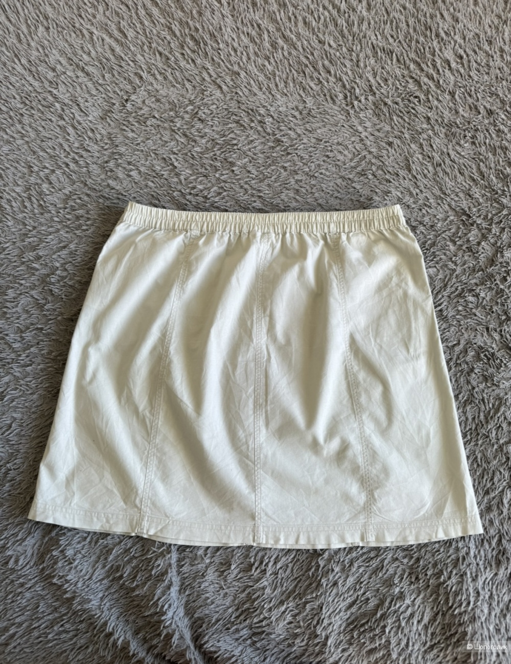 Бежевая хлопковая юбка, Bhs, 52р