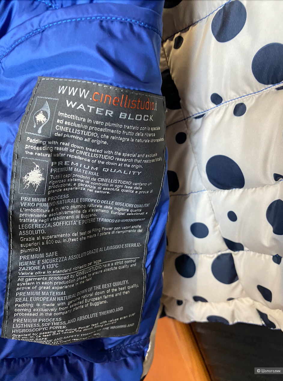 Пуховый жилет C-studio, размер 46it на рос. 46