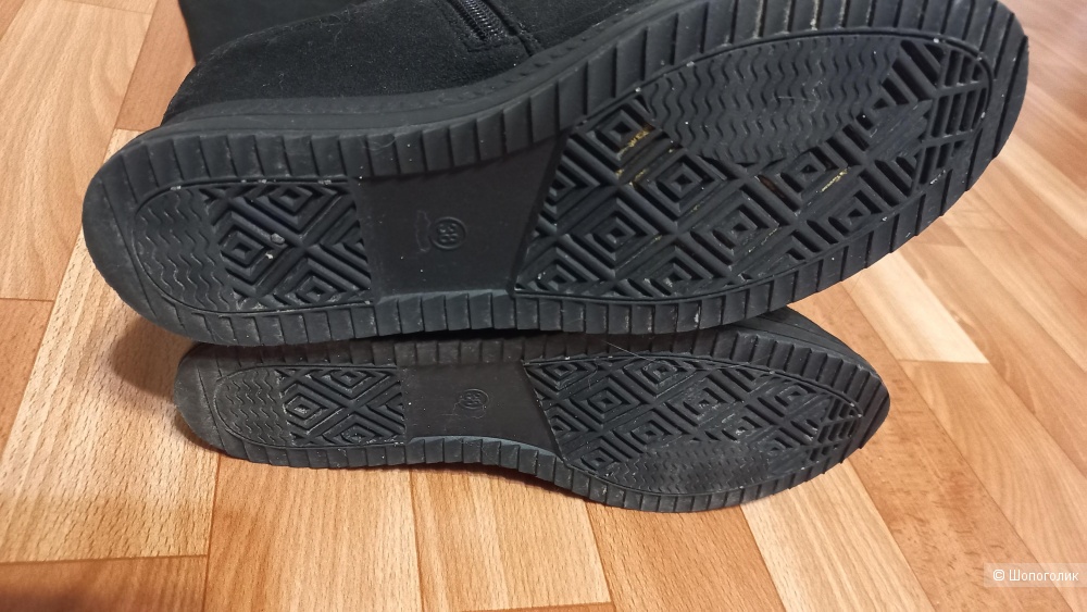 Сапоги чулки на танкетке RAFELLI,  37-38р