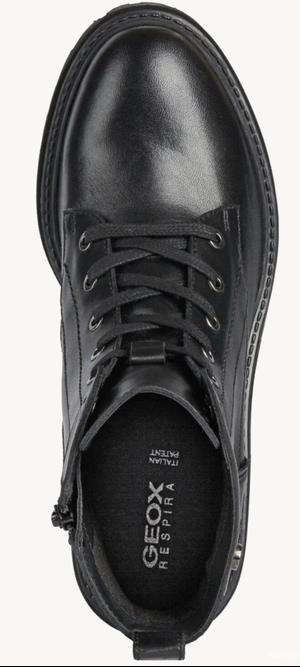 Ботинки берцы GEOX, размер 39, черный