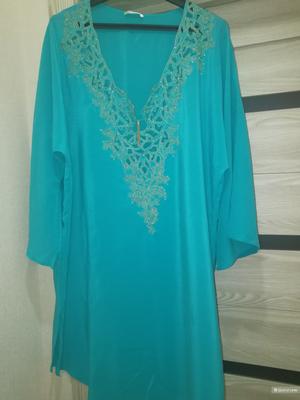 Туника 100%шелк MARYAN MEHLHORN, размер 48-54