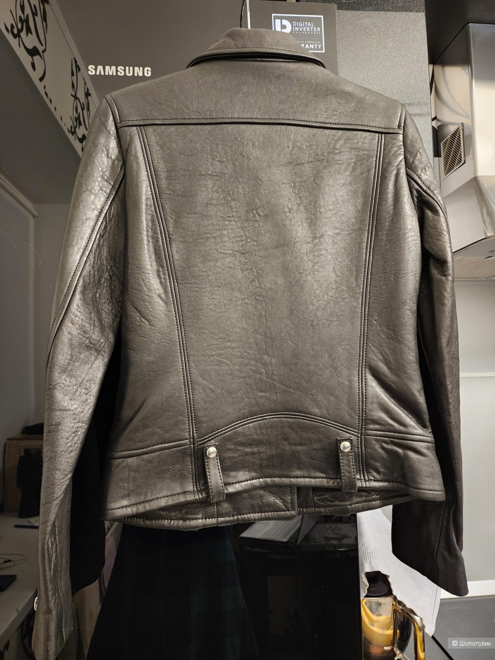 Кожаная  куртка- косуха  IRO р.34FR