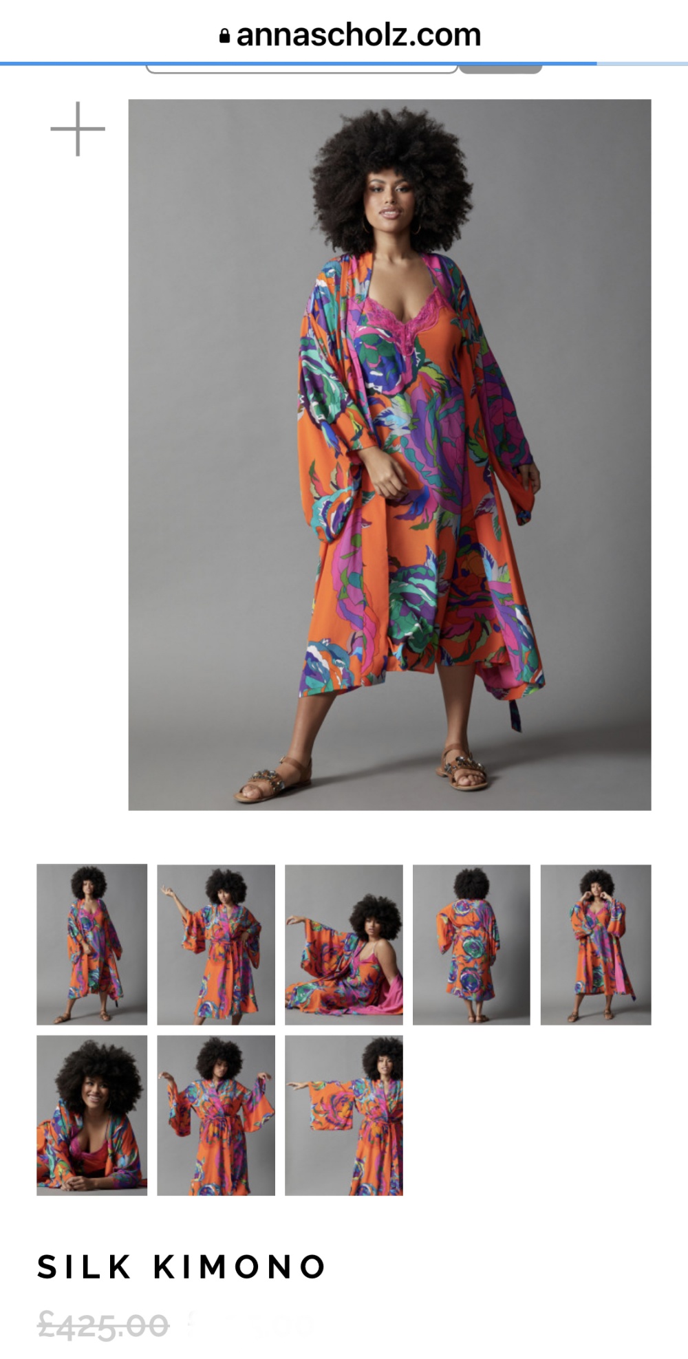 Халат кимоно Anna Scholtz размер  L