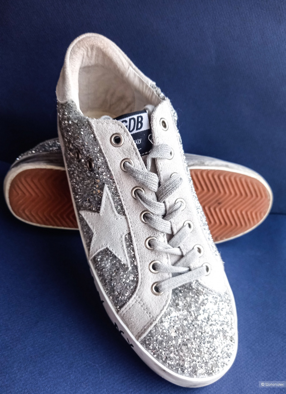Кеды Goldеn Goose Supеrstаr glittеr, 41