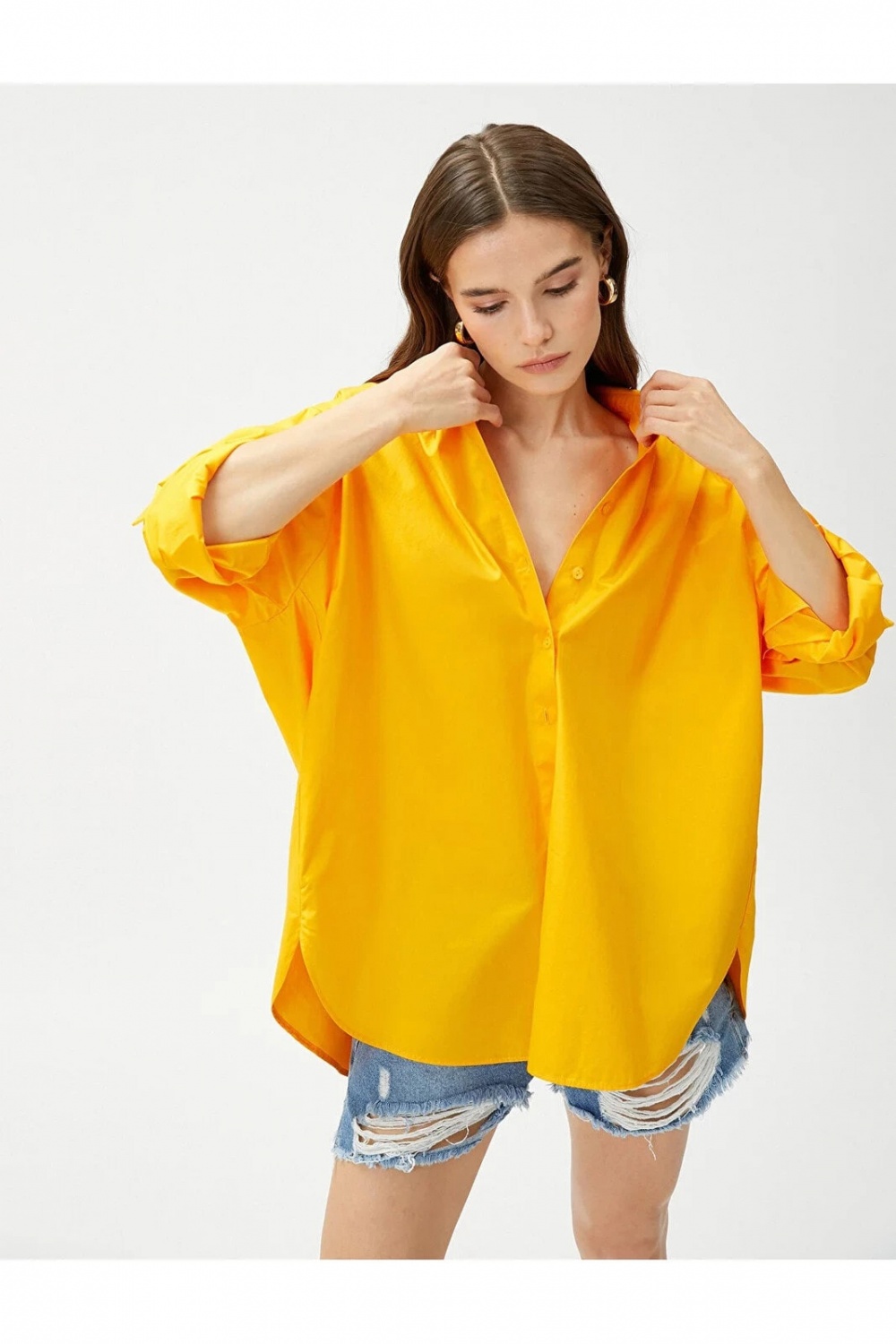 Рубашка H&M.Размер M-XL.