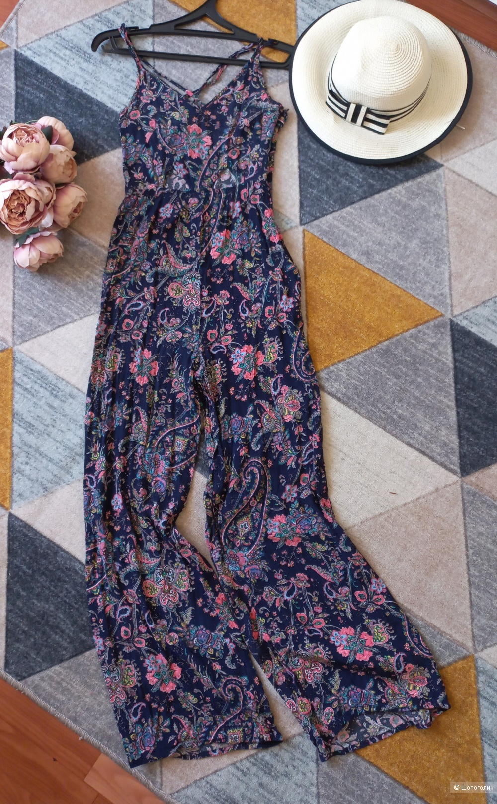 Летний комбинезон BERSHKA, размер  S, XS