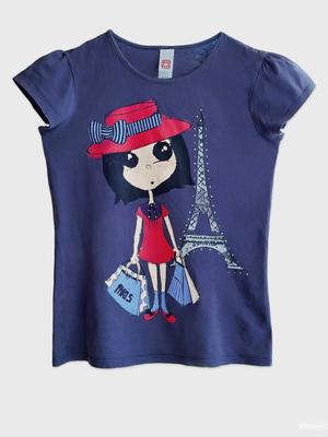 Футболка для девочек Here+There (C&A). Размер XS / S