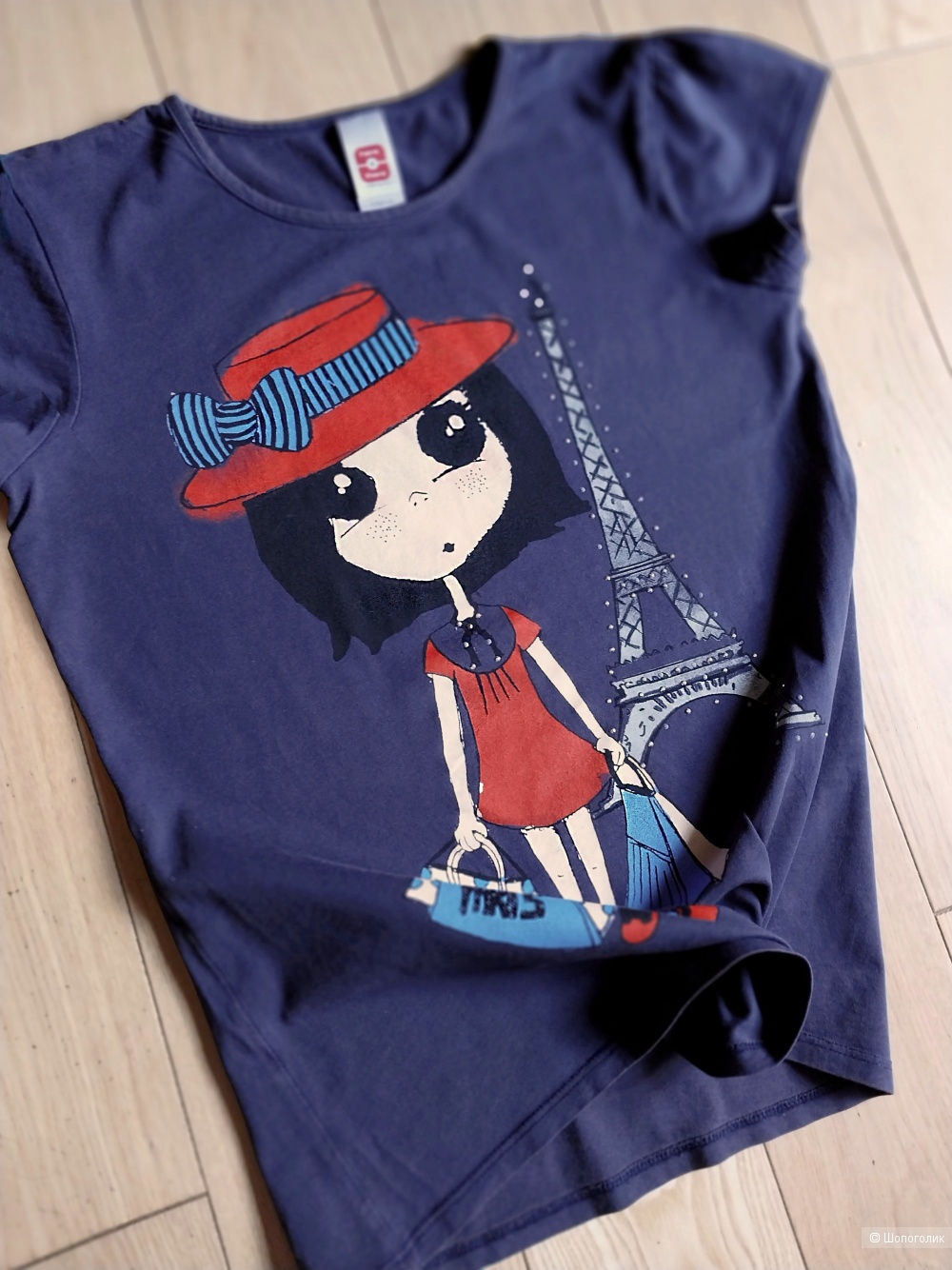 Футболка для девочек Here+There (C&A). Размер XS / S