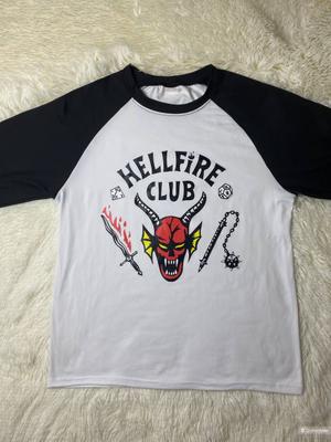 Лонгслив Hellfire club из сериала Stranger Things (Очень странные дела), размер: S-M