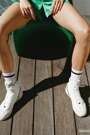 Белые кеды Zara 39