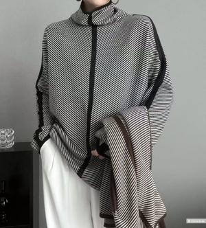 Джемпер елочка шерсть Ko, 42-52