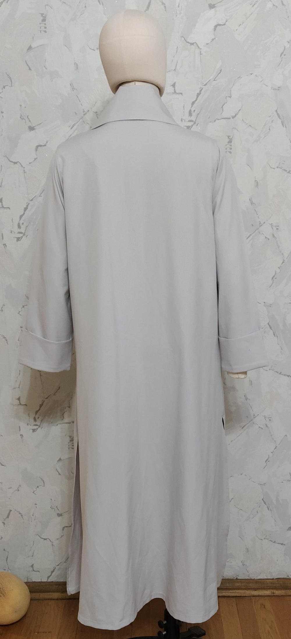 Костюм: длинный кардиган и топ, Kywait, L, XL, оверсайз.