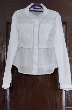 Рубашка белая женская  Marithé + François Girbaud, М-L
